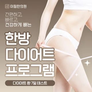 한방 다이어트 프로그램