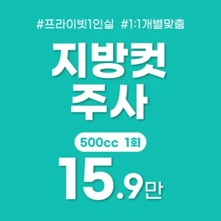 지방컷주사 지방분해 500cc 대용량