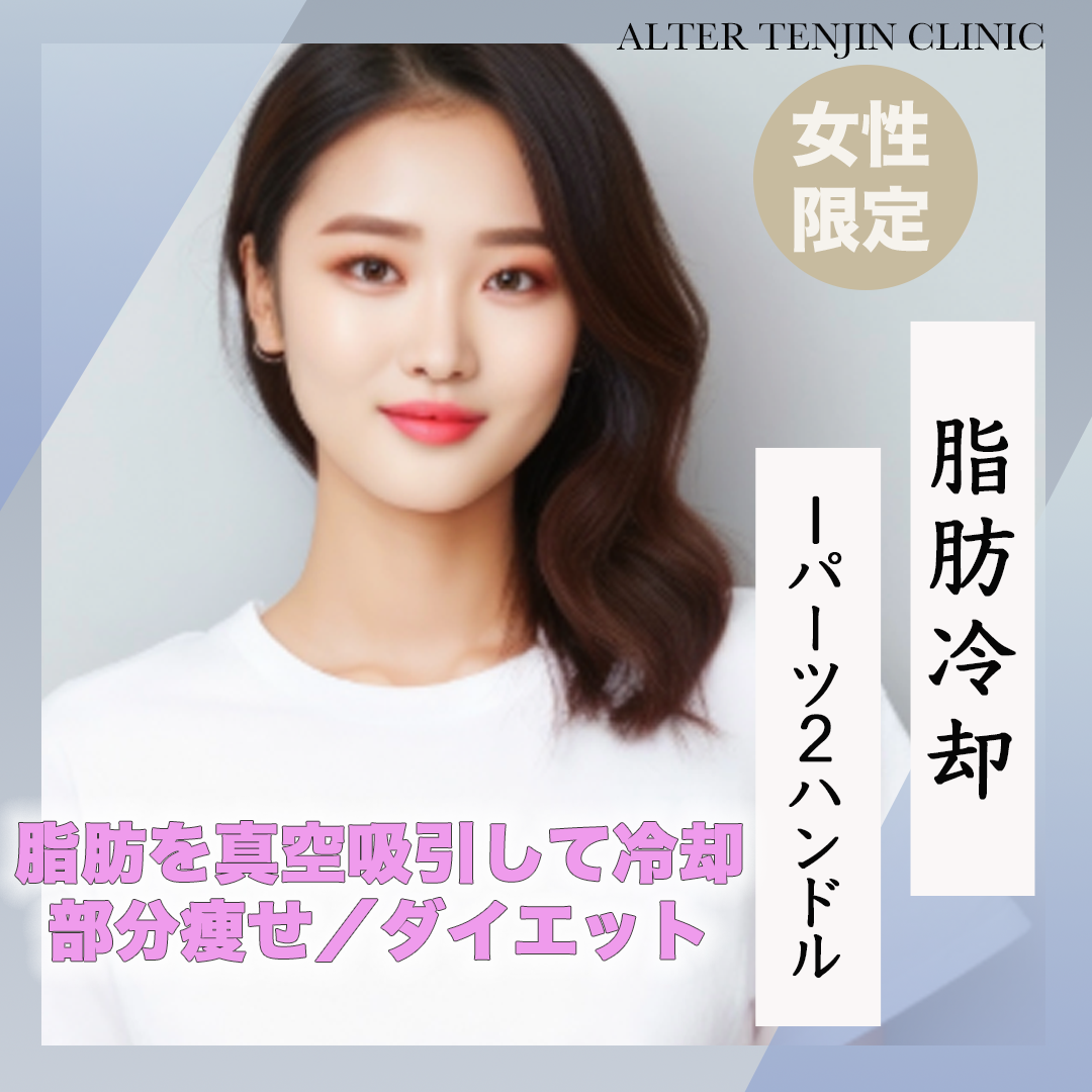 スノエル（脂肪冷却）1パーツ2ハンドル | オルタ天神クリニック池袋院