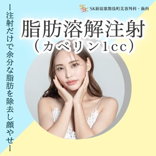【初診・モニター限定】脂肪溶解注射(カベリン)1cc