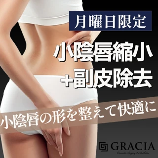 【5周年記念】【モニター】月曜限定!小陰唇縮小+副皮除去