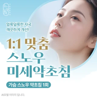 1대1 맞춤 스노우 미세약초침