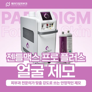 젠틀맥스프로플러스 피부과전문의 맞춤 얼굴 전체 제모 1회