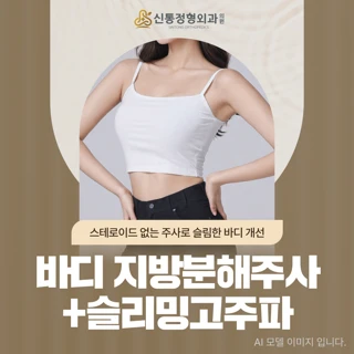 바디 지방분해주사&슬리밍고주파