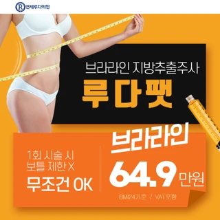 지방추출주사 브라라인 루다펫