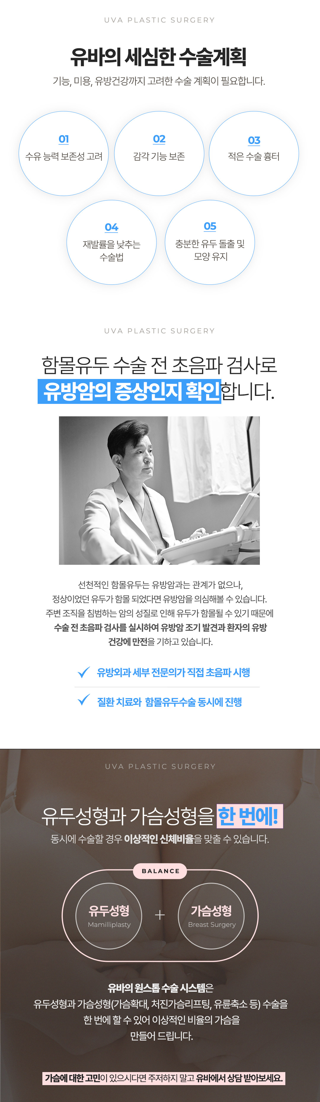 성형외과전문의, 마취통증의학과전문의상주