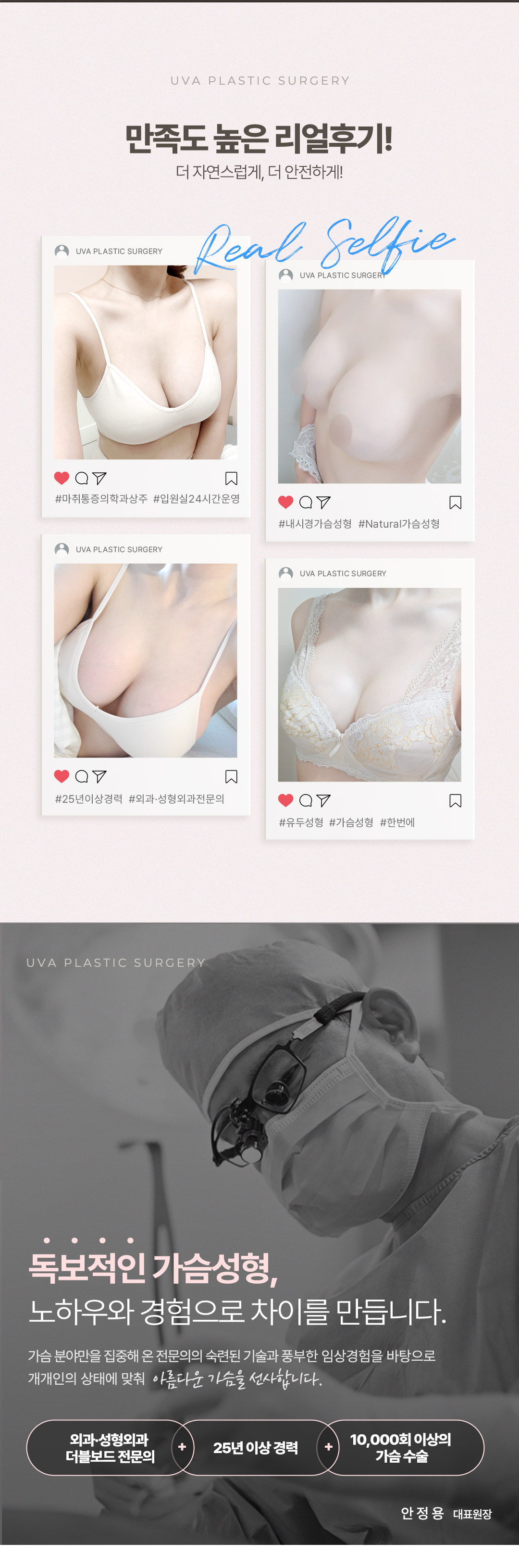 성형외과전문의, 마취통증의학과전문의상주