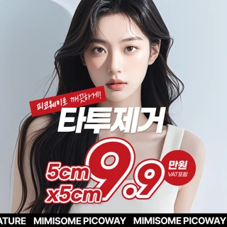 등짝스메싱방지 피코웨이 타투제거 1회