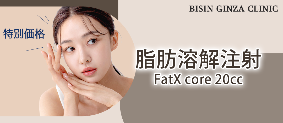 脂肪溶解注射 Fat X core 20cc | BISIN GINZA CLINIC （ビシン