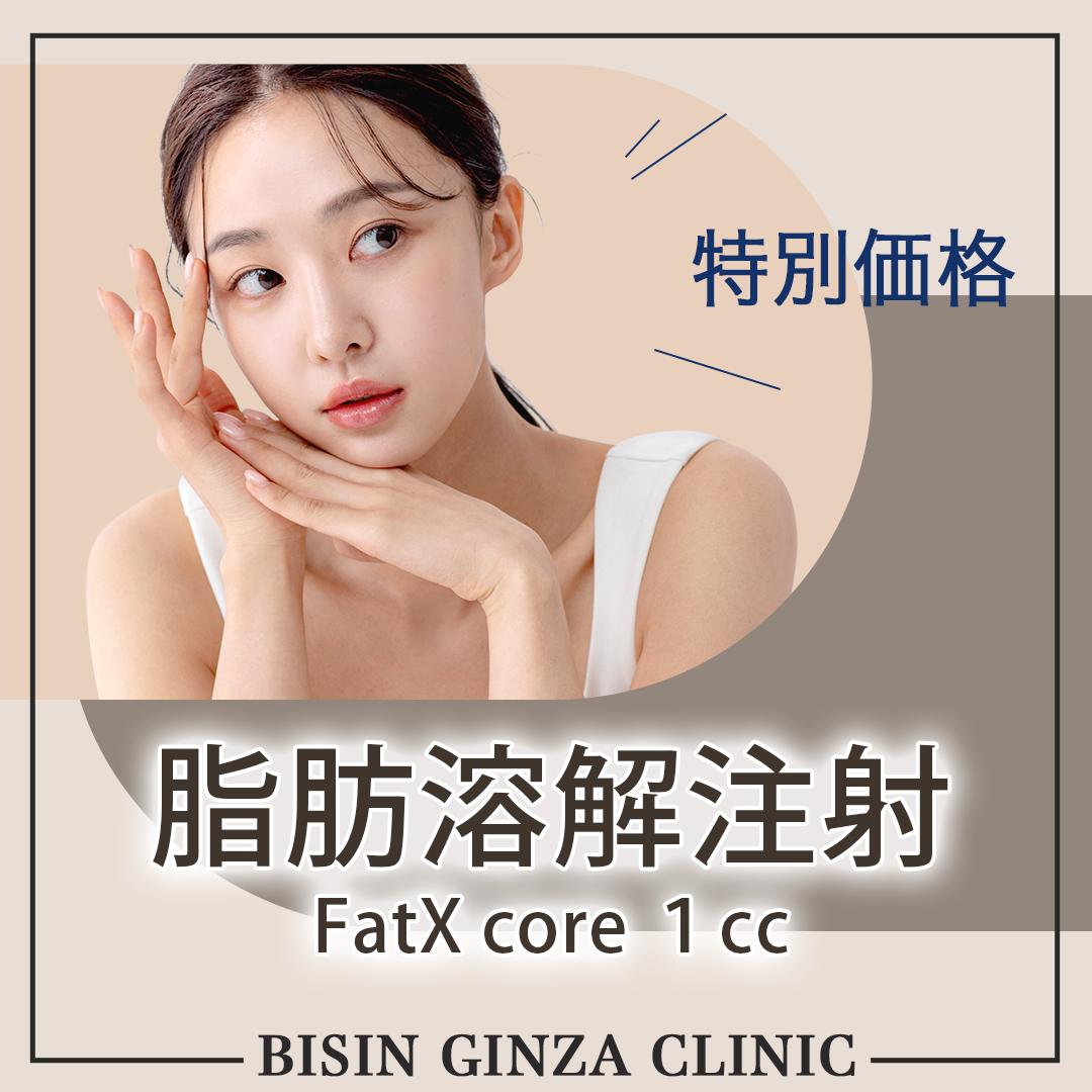脂肪溶解注射 Fat X core 1cc | BISIN GINZA CLINIC （ビシン
