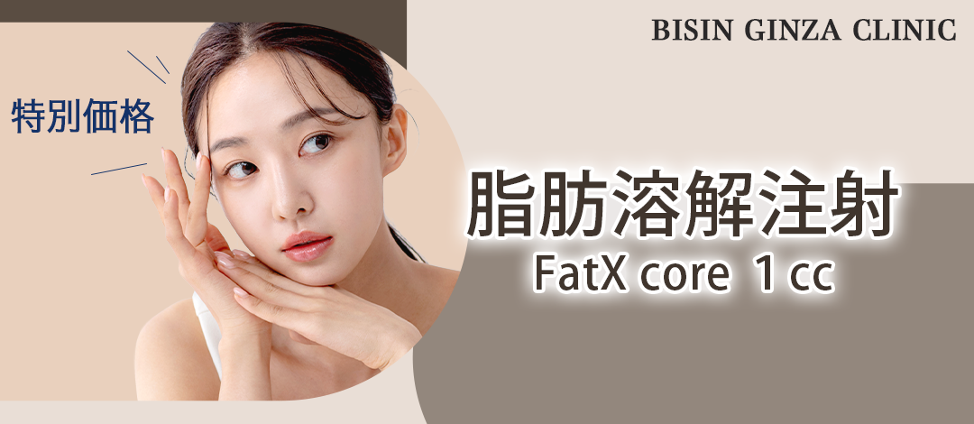 脂肪溶解注射 Fat X core 1cc | BISIN GINZA CLINIC （ビシン