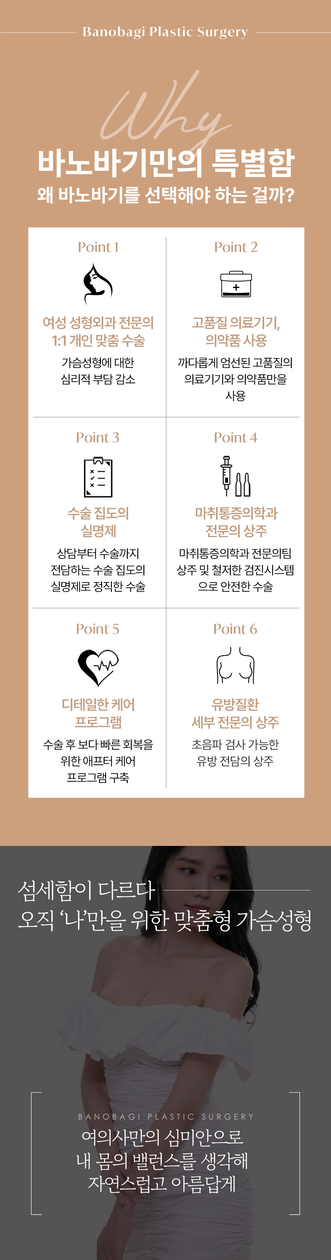 가슴 전문 여성 성형외과 전문의 개인 맞춤 수술. 여원장 집도 가슴성형.