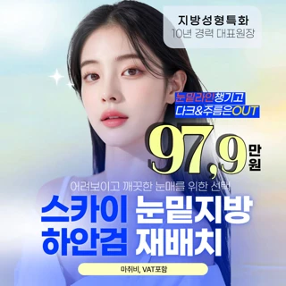 스카이 눈밑지방재배치&하안검