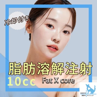 脂肪溶解注射|FatXcore10cc 冷却付|カベリンの2倍濃度!