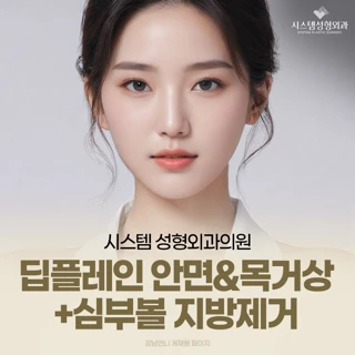 딥플레인 안면&목거상&심부볼 지방제거