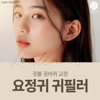 요정귀 귀필러 귓볼 귓바퀴 교정