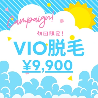 【初回限定】VIO脱毛|毛質に応じて選べる熱破壊式・蓄熱式