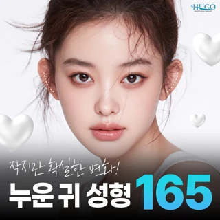 휴고 귀성형 누운귀,접힌귀