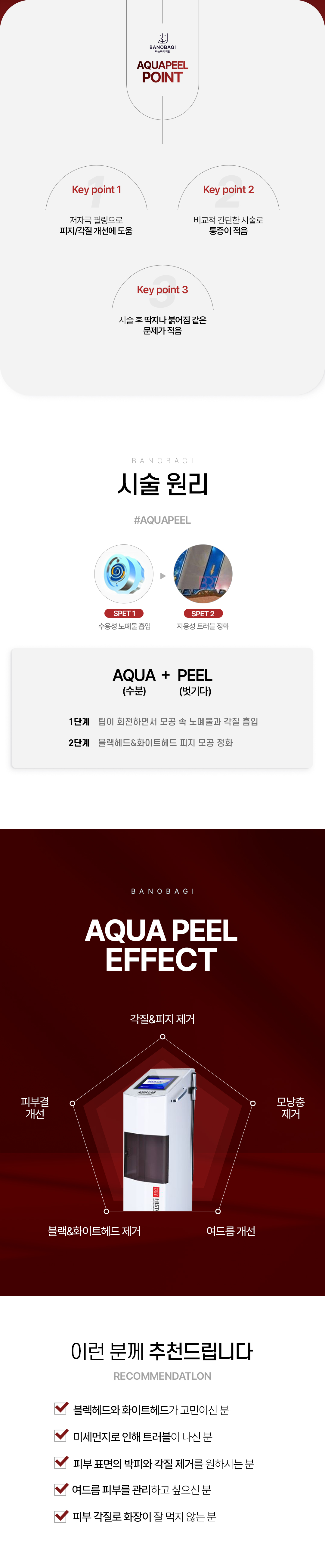 노폐물 제거, 모공 청소_아쿠아필 1회