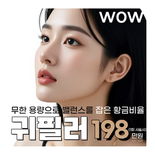 WOW 무한용량 귀필러_1회 시술시