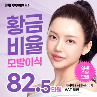 황금 비율 여성 모발이식