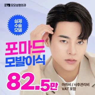 스타일을 채우는 포마드 모발이식