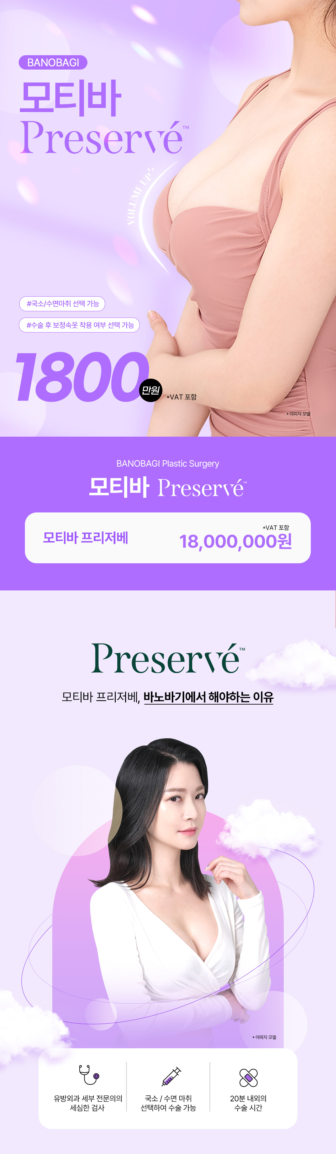 새로운 최소침습 수술기법! 프리미엄 가슴성형