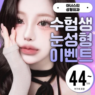 아너스티 수험생 눈성형